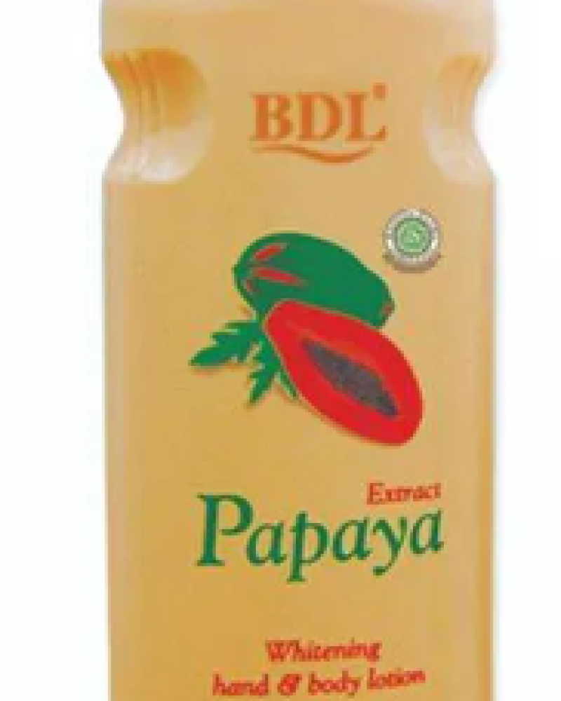 BDL WHITENING HAND & BODY LOTION (PAPAYA EXTRACT乳液-橘色