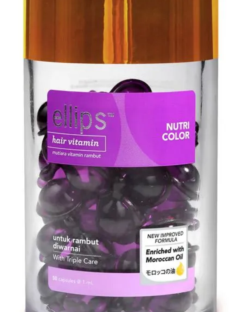 ELLIPS HAIR VITAMIN NUTRI COLOR護色補水護髮油