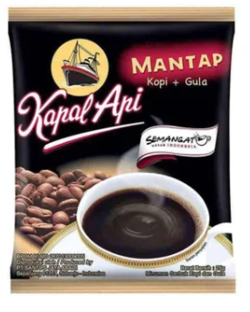 KAPAL API MANTAP KOPI GULA即溶咖啡粉-二合一