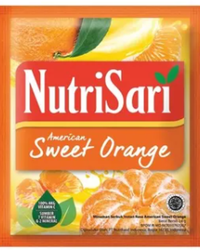 NUTRISARI AMERICAN SWEET ORANGE橘子飲料粉 