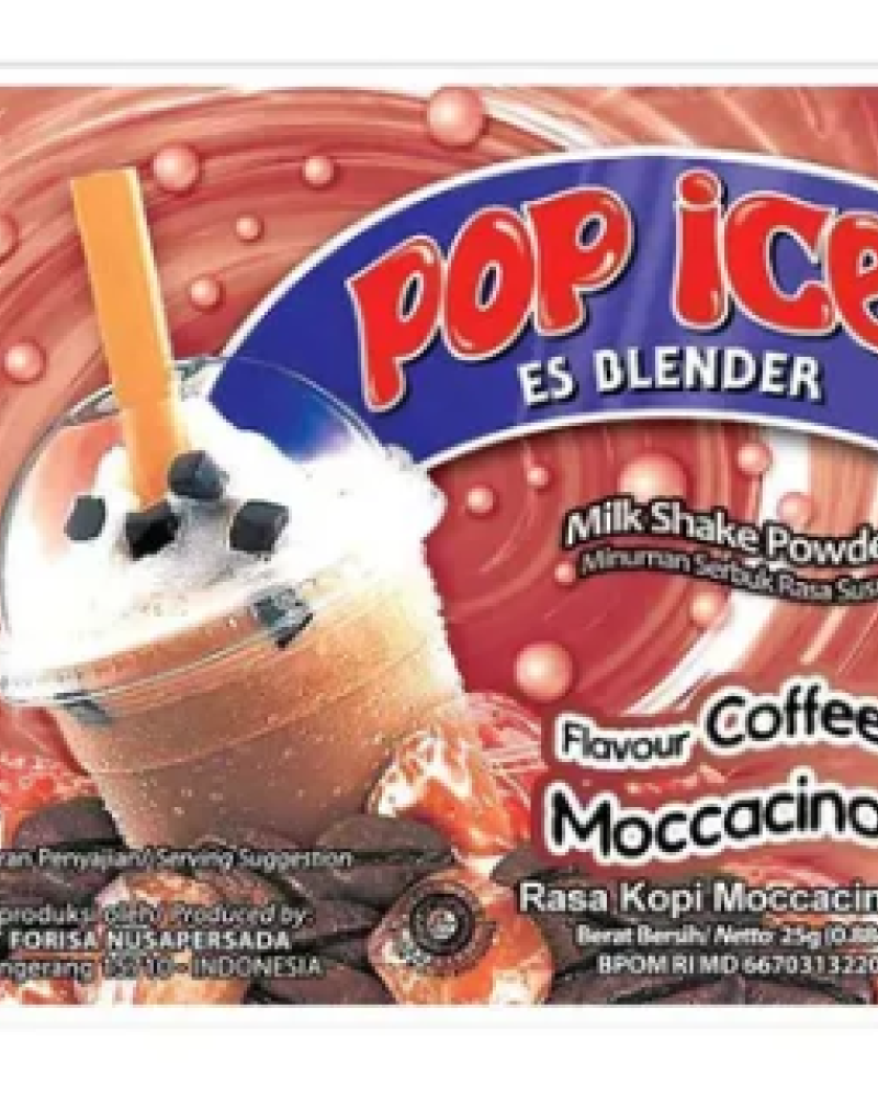 POP ICE RASA KOPI MOCCACINO即溶沖泡粉-摩卡奇諾咖啡風味