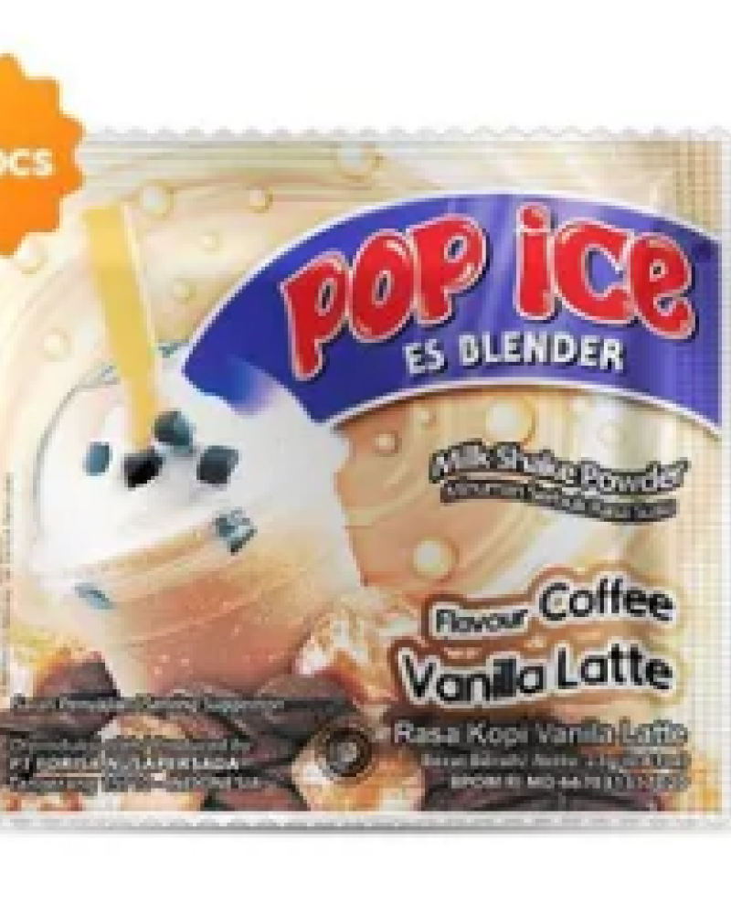 POP ICE RASA VANILLA LATTE即溶沖泡粉-拿鐵香草咖啡