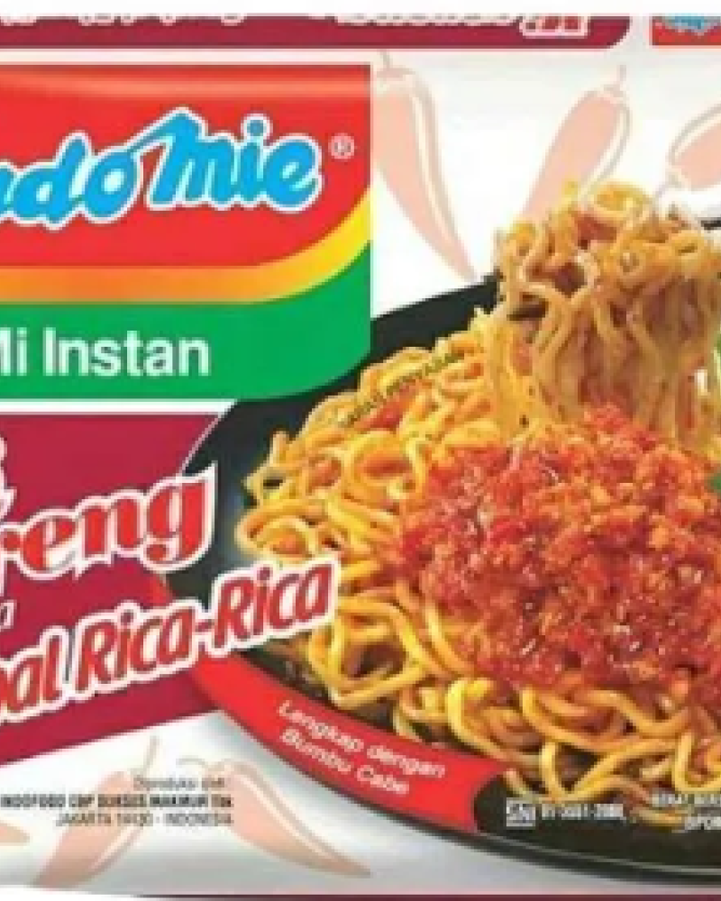 INDOMIE MI GORENG RASA SAMBAL RICA-RICA速食麵-辣醬