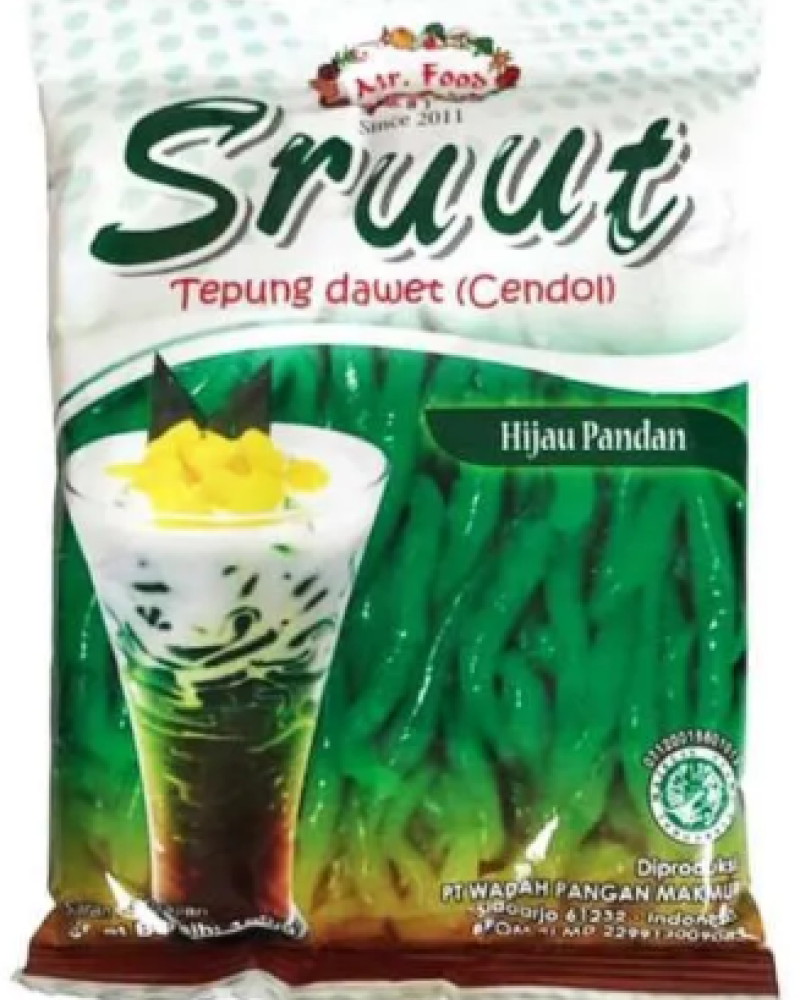 SRUUT TEPUNG DAWET PANDAN珍多冰粉