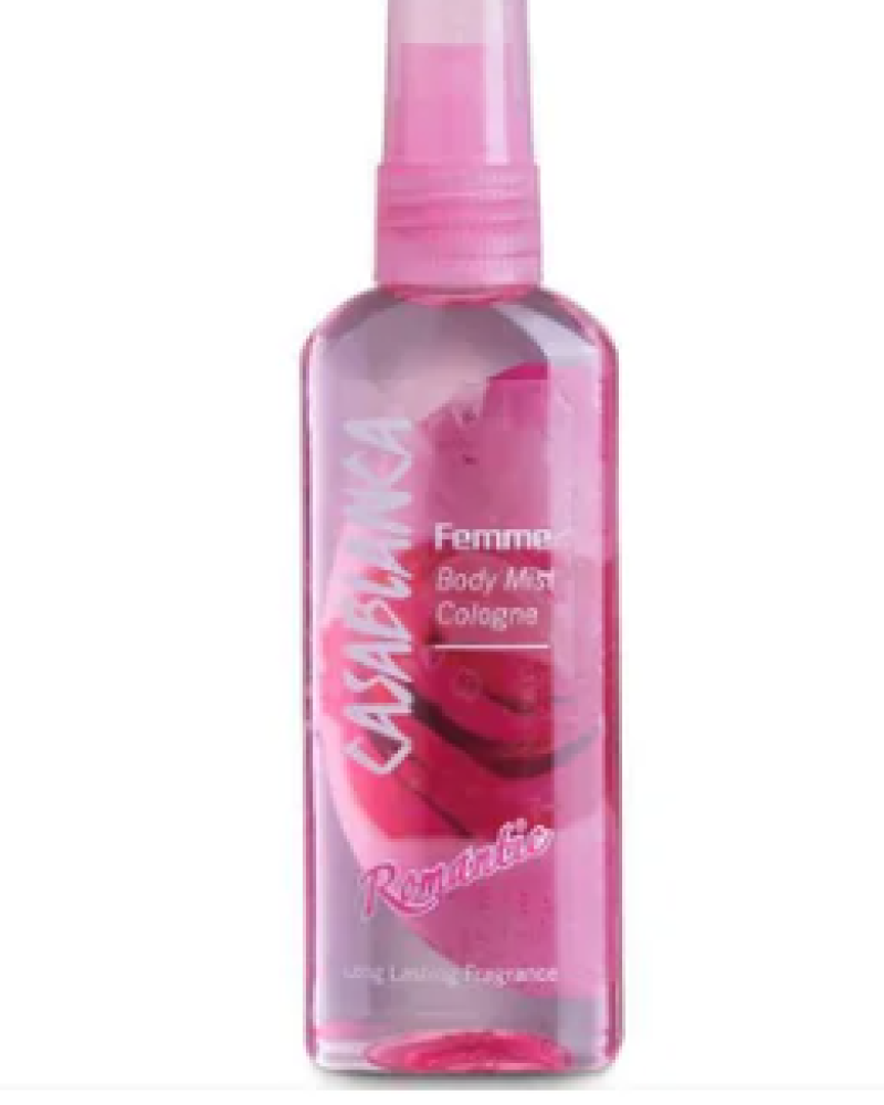 CASABLANCA BODY MIST COLOGNE ROMANTIC (PINK)古龍水(粉紅)