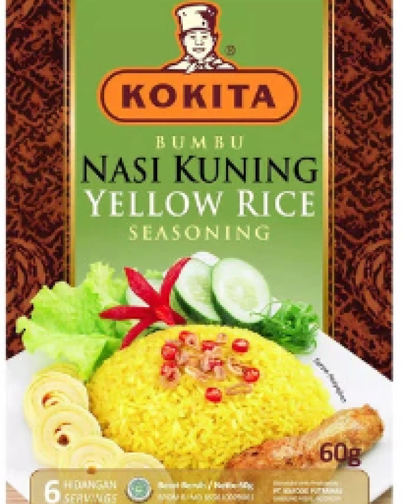 KOKITA NASI KUNING黃薑飯調理包