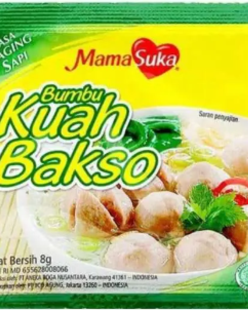 MAMASUKA BUMBU KUAH BAKSO 6牛肉丸湯調理包