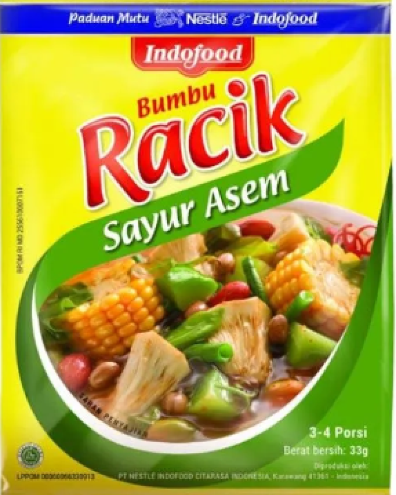 INDOFOOD RACIK SAYUR ASEM 2調味粉-酸菜湯