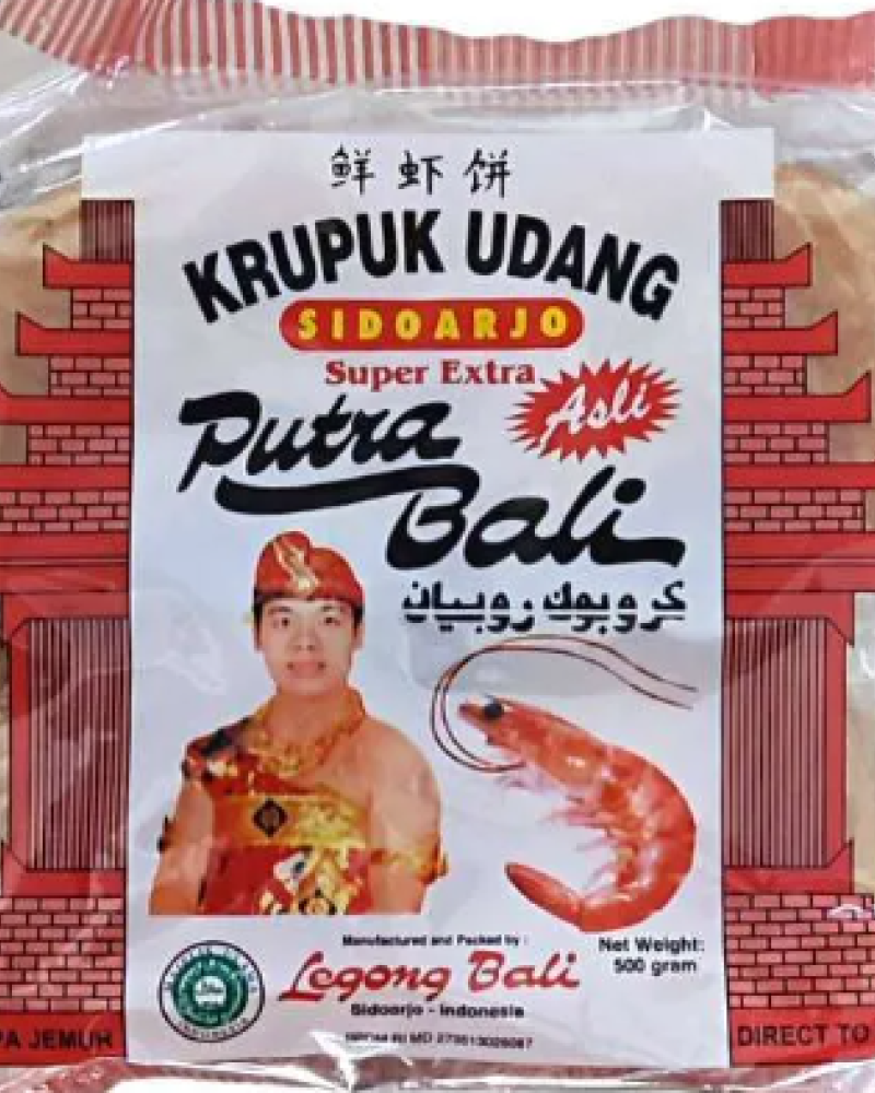 PUTRA BALI KERUPUK UDANG蝦味生脆片