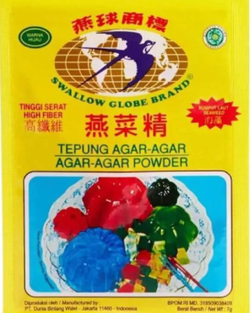 SWALLOW AGAR AGAR HIJAU綠色-燕菜精