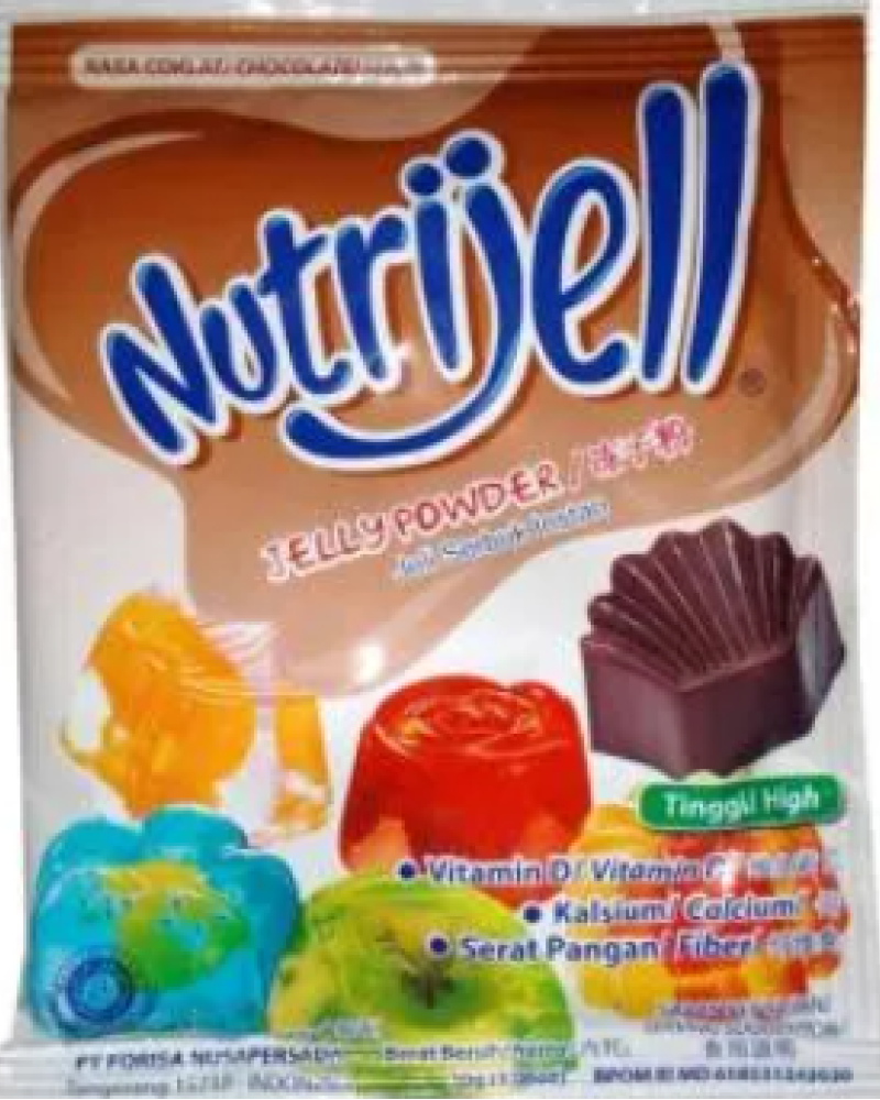 NUTRIJELL JELLY POWDER (COKELAT FLAVOR)可可-燕菜精