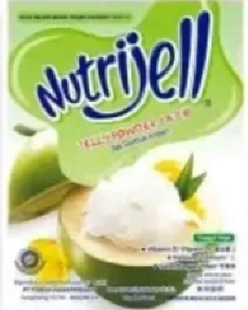 NUTRIJELL JELLY POWDER RASA KELAPA MUDA燕菜精-椰清汁味