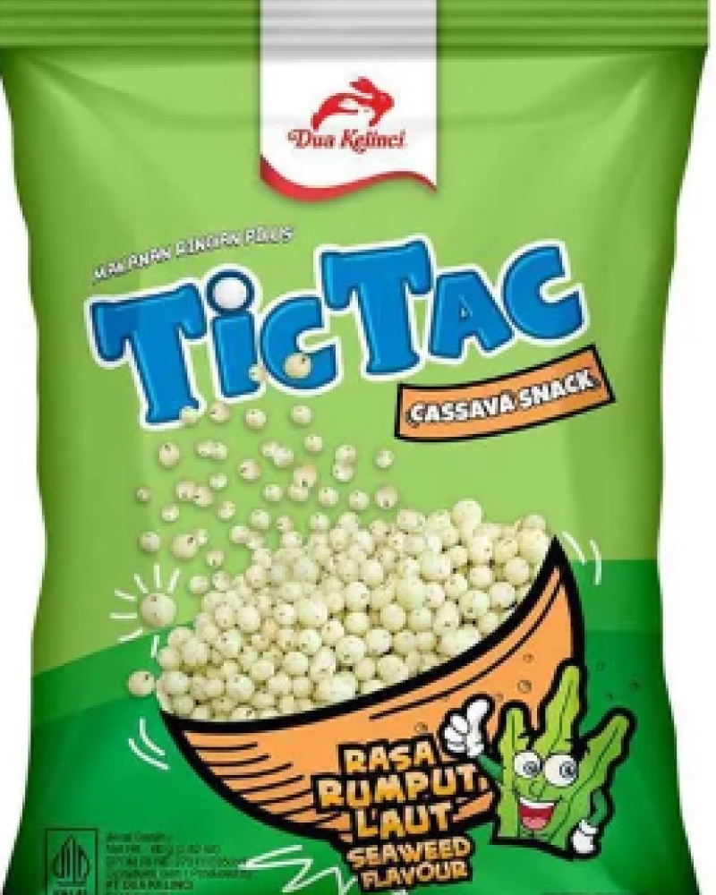 TIC TAC SNACK RUMPUT LAUT 2海苔-餅乾球