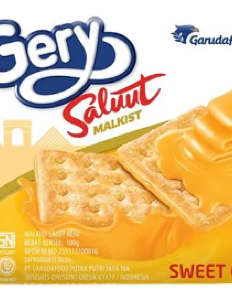 GERY SALUUT MALKIST SWEET CHEESE起司餅乾 